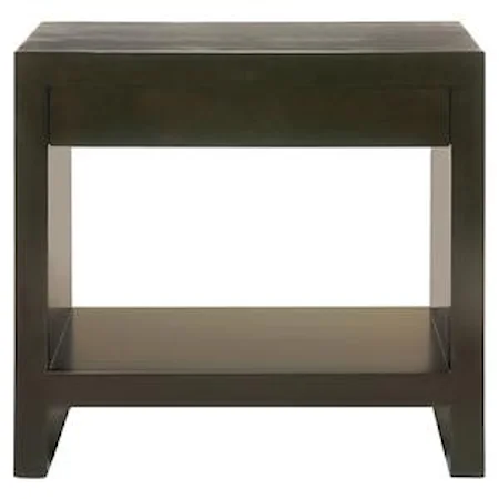 Merrick Nightstand with One Drawer & One Shelf